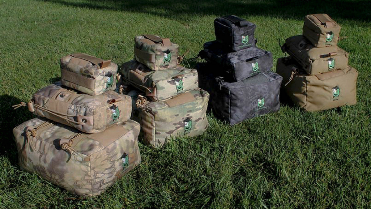 Shooting Bags, Rear Rest, Lightweight shooting bags, sand sock gear, precision shooting