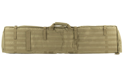 NCSTAR, Rifle Case Shooting Mat, 48" Rifle Case, Unfolds to 66" Shooter's Mat, Nylon, Webbing, Includes Backpack Shoulder Straps
