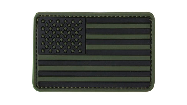 Condor, PVC US Flag Patch, OD Green
